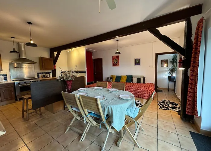 Penzion La Chaumiere Du Bout Du Chemin - Calme - Rdc Neuville-sur-Touques